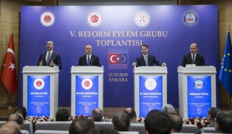 5. Reform Eylem Grubu Toplantısı tamamlandı