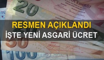 Asgari ücret belli oldu!