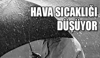 Hava sıcaklığı 8-12 derece azalacak