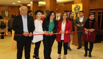 Genç Ressam Kantaroğlu’nun “Göz’de Kadınlar” Resim Sergisi Açıldı