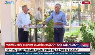 Başkan Akay Belediye İşçilere müjdeyi verdi