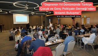 “Depremin Yıl Dönümünde Türkiye Çocuk ve Genç Psikiyatrı Derneği’nden Anlamlı Buluşma”