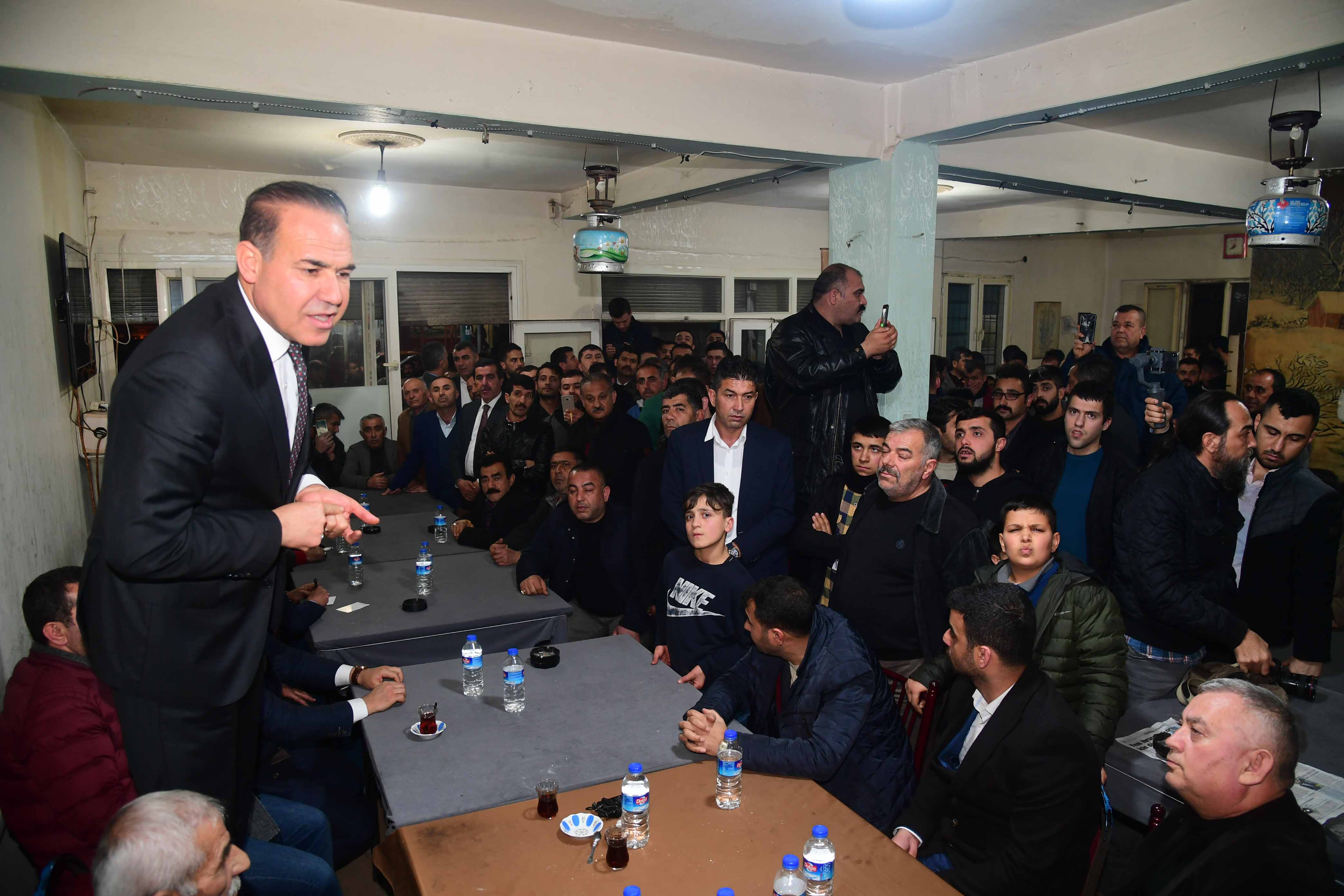 Hüseyin Sözlü’den Dağlıoğlu Mahallesi’ne ziyaret