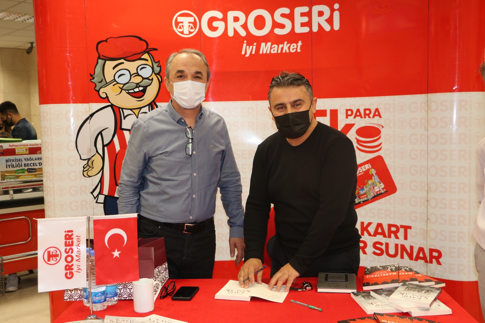 KURTULUŞ ROMANLARINA  GROSERİ’DE İMZA GÜNLERİ