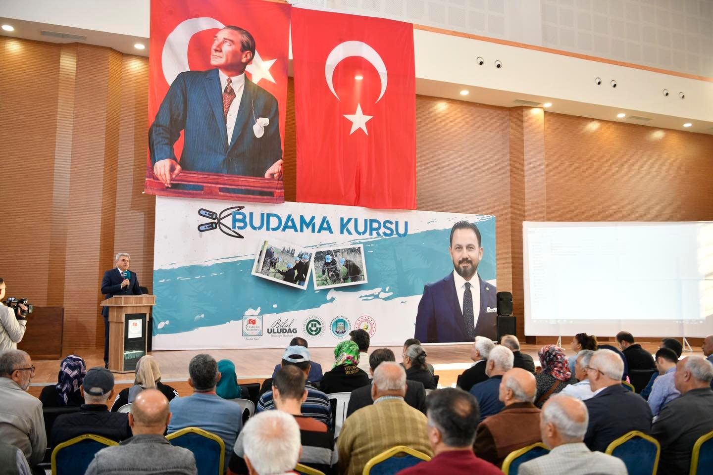 SARIÇAM BELEDİYESİ BUDAMA KURSU BAŞLADI