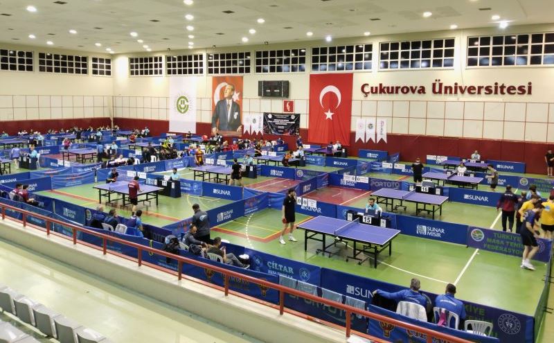 MASA TENİSİ SÜPER LİG MAÇLARI ADANA'DA TAMAMLANDI