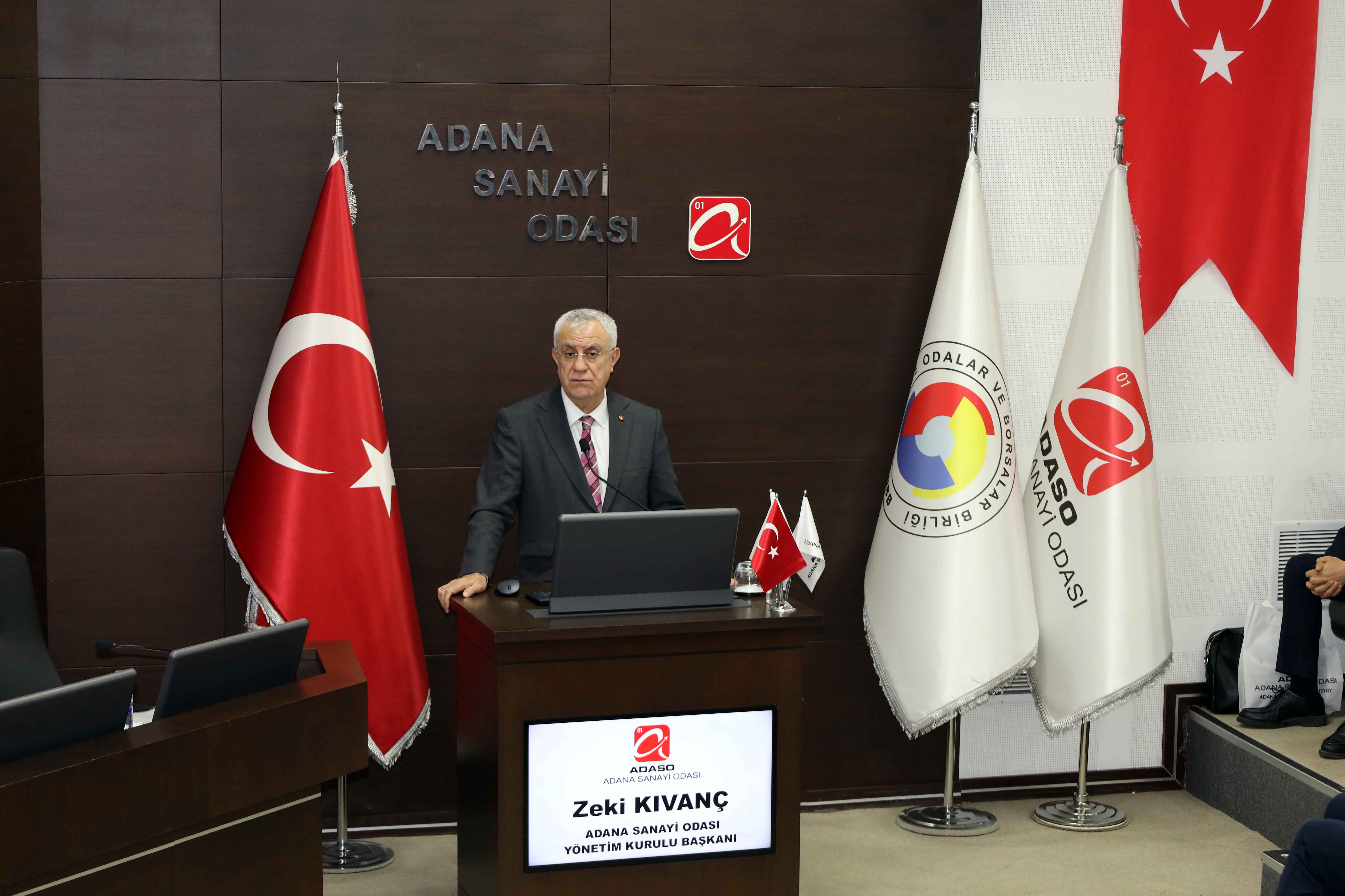 BAŞKAN KIVANÇ; “ZORLU KÜRESEL ŞARTLARA RAĞMEN İHRACATIMIZI ARTIRMAYA DEVAM EDİYORUZ”