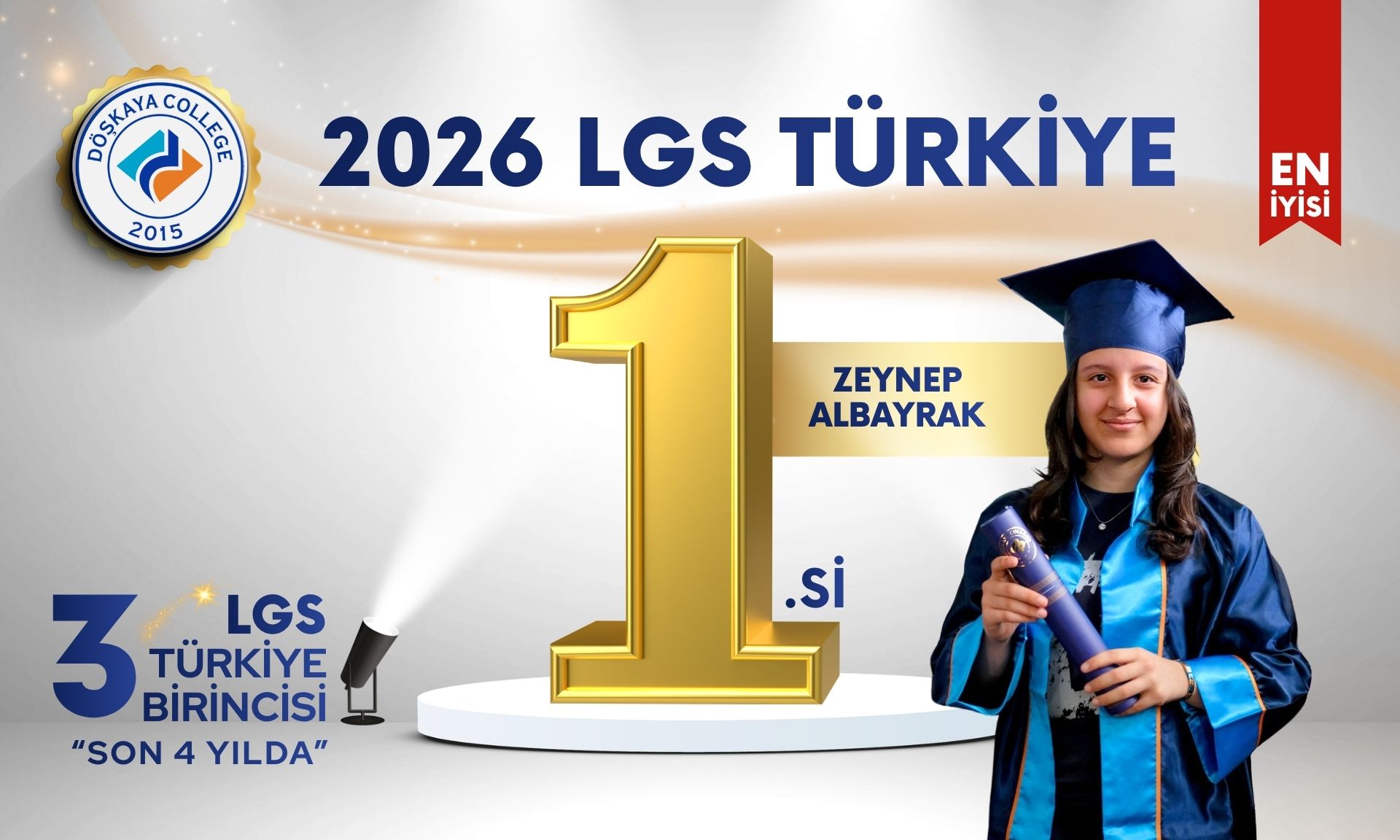 Eğitimde Zirve Yine Değişmedi: Döşkaya College’dan Muazzam LGS Başarısı!